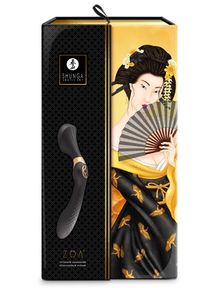 Stimulateur intime Shunga Zoa Noir Stimulateur intime Shunga Zoa Noir