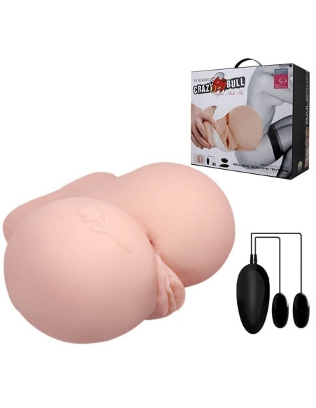 Masturbateur Fessier vibrant Crazy Bull Vagina and Ass