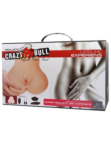 Masturbateur Fessier Vibrant Crazy Bull Duo Vagina