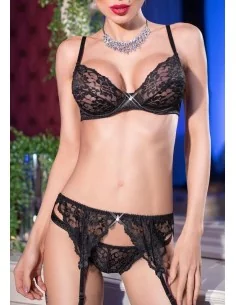 Ensemble dentelle noir