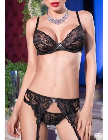 Ensemble dentelle noir