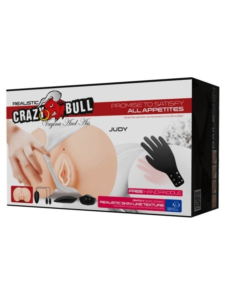Masturbateur Fessier Vibrant Crazy Bull Judy
