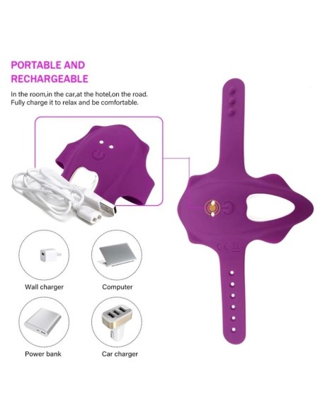 Stimulateur de clitoris Panty Violet Stimulateur de clitoris Panty Violet