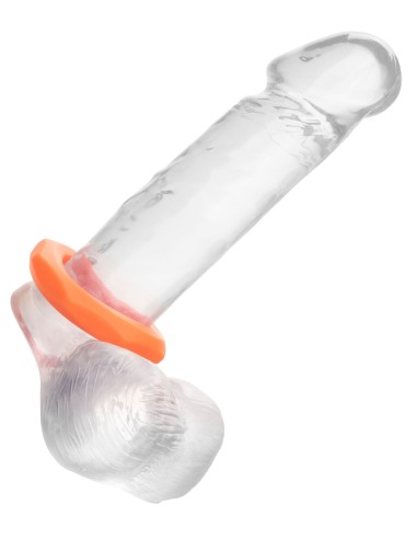 Cockring Silicone Sexagon Alpha 37mm Orange