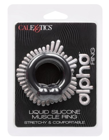 Cockring Muscle Ring Alpha 37mm Noir