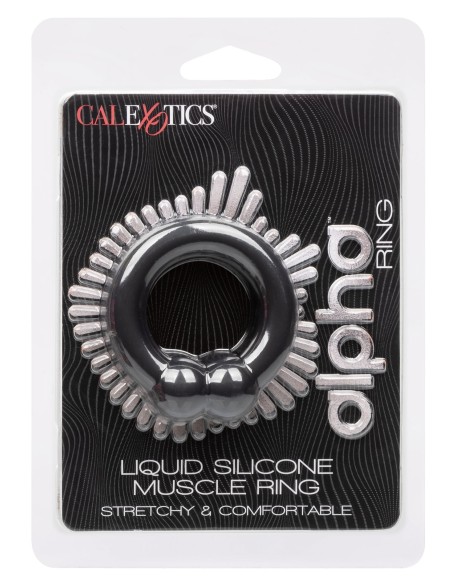 Cockring Muscle Ring Alpha 37mm Noir