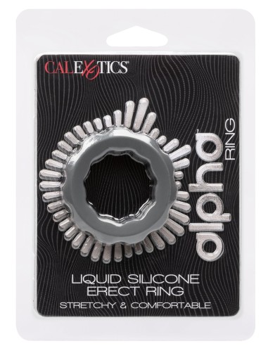 Cockring Silicone Erect Ring Alpha 37mm Gris