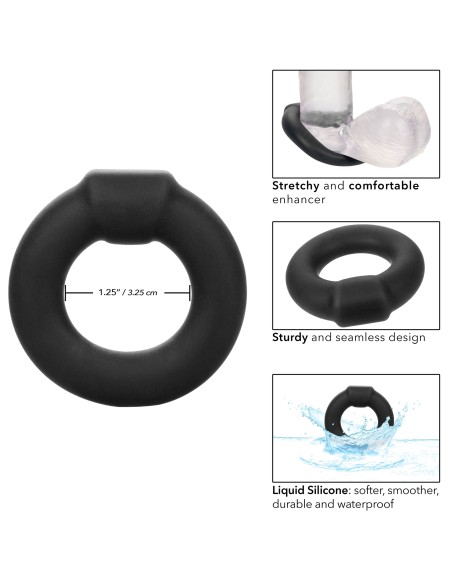 Cockring Silicone Optimum Alpha 32mm Noir