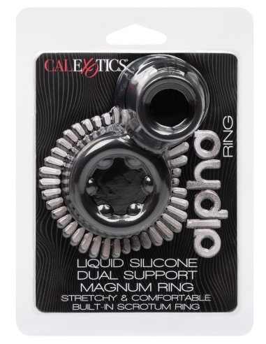 Ballstretcher Silicone Magnum Alpha Noir