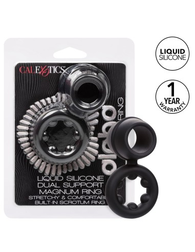 Ballstretcher Silicone Magnum Alpha Noir