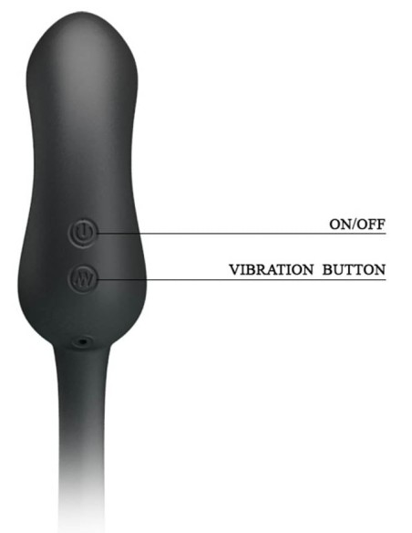 Gaine de pénis + Plug vibrant Hercules Pretty Love Gaine de pénis + Plug vibrant Hercules Pretty Love