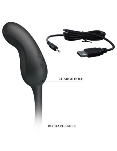 Gaine de pénis + Plug vibrant Hercules Pretty Love