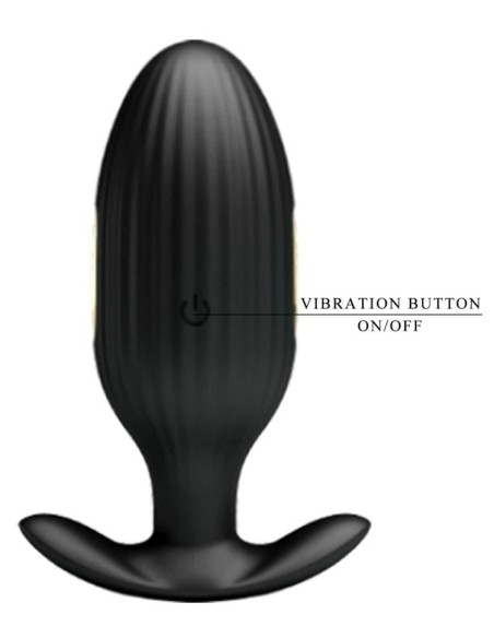 Plug vibrant Electro connecté Jefferson Pretty Love 8 x 3.3cm