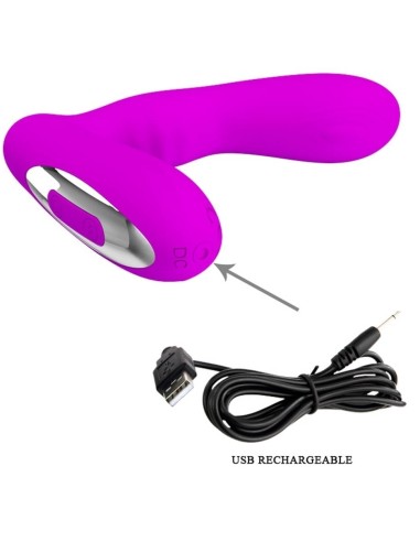 Stimulateur de prostate Piper Pretty Love 9 x 3cm Violet
