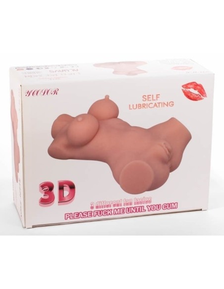 Mastubateur Corps avec Seins Fuck Power Vagin-Anus
