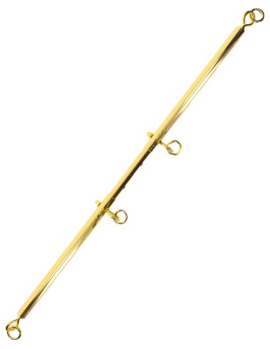 Barre avec Menottes de chevilles Spreader Taboom Doré-Rouge