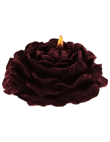 2 Bougies Sm Rose Candles Noire-Rouge