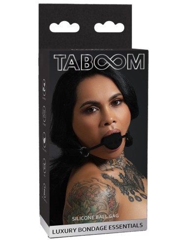 Bâillon Boule Silicone Gag Taboom 4cm