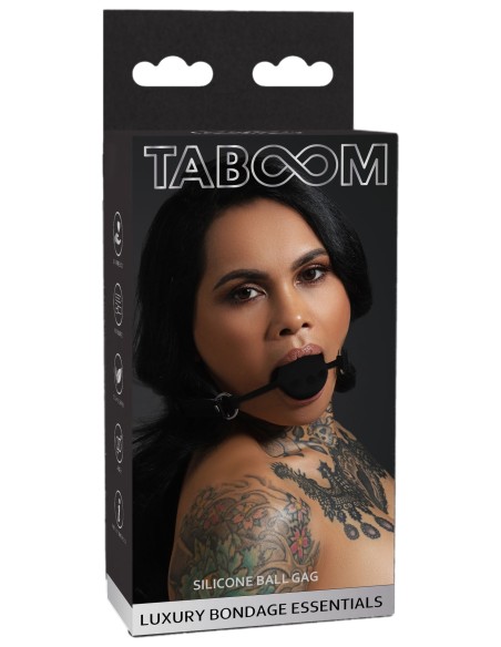 Bâillon Boule Silicone Gag Taboom 4cm