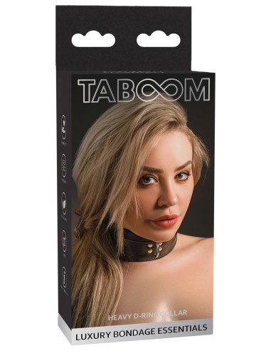 Collier Sm Heavy Taboom Noir