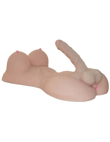 Masturbateur Buste Penis et Seins LadyBoy