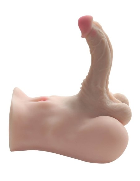 Masturbateur réaliste Anus + Pénis 17cm
