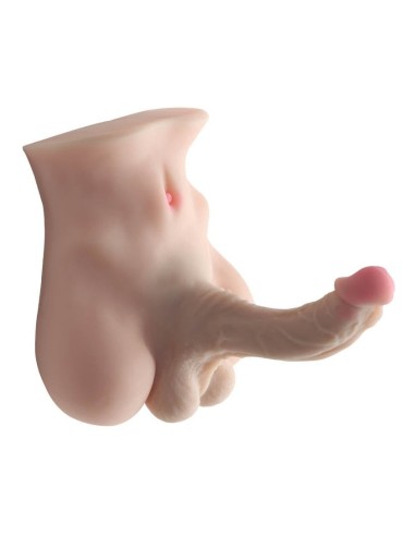 Masturbateur réaliste Anus + Pénis 17cm