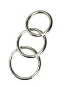 Cockrings Métal Lot de 3