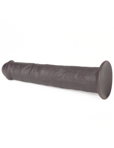 Gode vibrant rotatif Big Rotacock 24 x 5cm Marron