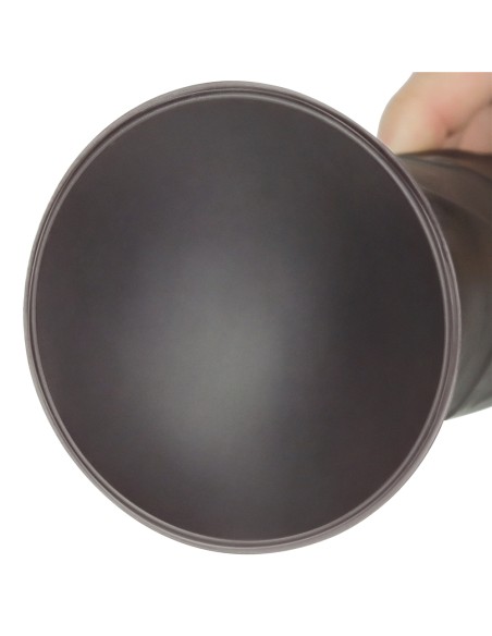 Gode vibrant rotatif Rotacock 22 x 5cm Marron