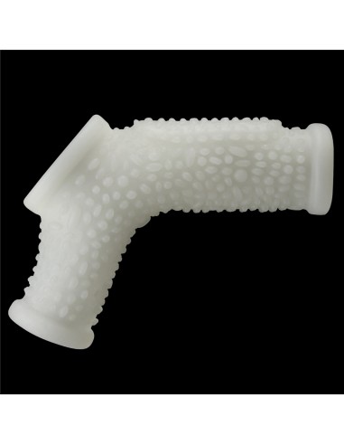 Gaine de pénis Vibrante avec Ballstretcher Knights Ring Best Drip 10cm