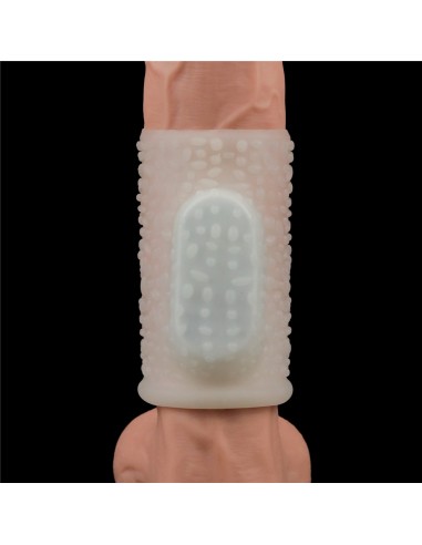 Gaine de pénis vibrante Knights Ring Drip 10cm