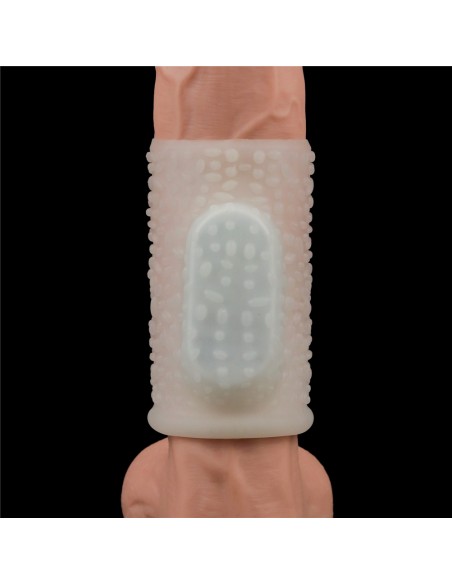 Gaine de pénis vibrante Knights Ring Drip 10cm