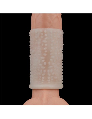 Gaine de pénis vibrante Knights Ring Drip 10cm