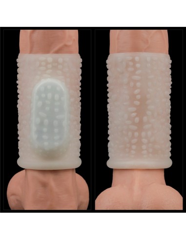 Gaine de pénis vibrante Knights Ring Drip 10cm