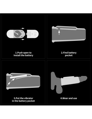 Gaine de pénis vibrante Knights Ring Drip 10cm