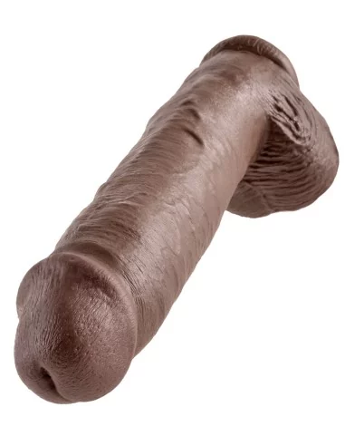 Gode King Cock 24 x 6 cm Marron