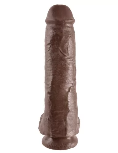 Gode King Cock 24 x 6 cm Marron