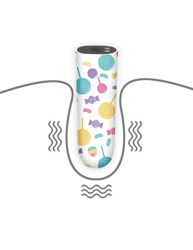 Mini Vibro Lollipop LoveToy 10 Vibrations