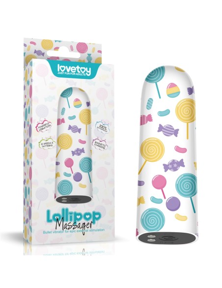 Mini Vibro Lollipop LoveToy 10 Vibrations Mini Vibro Lollipop LoveToy 10 Vibrations