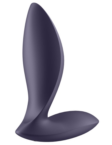 Plug vibrant connecté Power Plug 7.5 x 2.5cm Violet