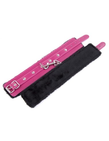 Menottes de poignets Furcuffs Noir-Rose