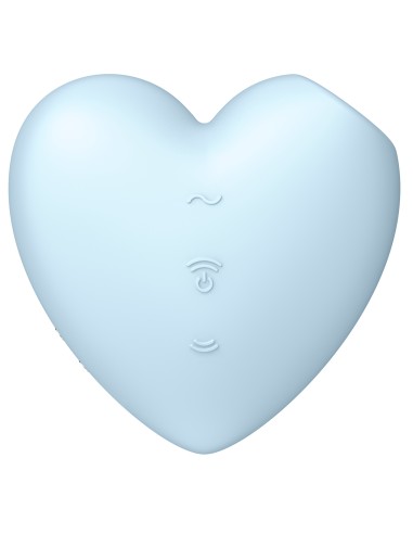 Stimulateur de clitoris Cutie Heart Satisfyer Bleu