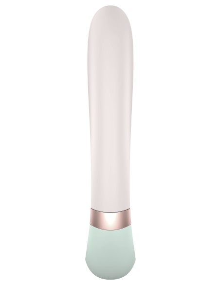 Stimulateur Point G connecté Heat Wave Satisfyer 14 x 3.5cm Menthe Stimulateur Point G connecté Heat Wave Satisfyer 14 x 3.5cm Menthe