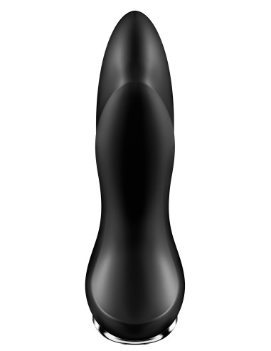 Plug vibrant connecté Rotator Plug Satisfyer 10 x 4cm Noir