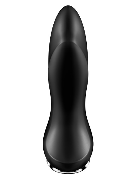 Plug vibrant connecté Rotator Plug Satisfyer 10 x 4cm Noir