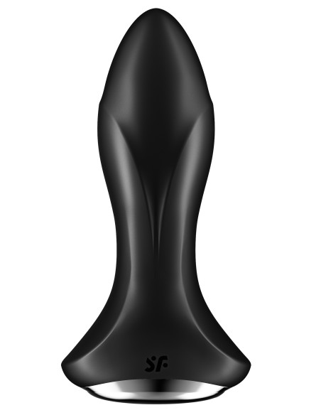 Plug vibrant connecté Rotator Plug Satisfyer 10 x 4cm Noir