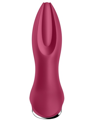 Plug vibrant connecté Rotator Plug Satisfyer 10 x 4cm Fuchsia