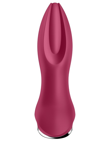 Plug vibrant connecté Rotator Plug Satisfyer 10 x 4cm Fuchsia