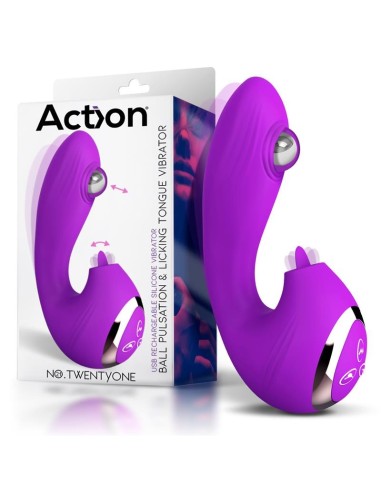 Stimulateur de clitoris Ball Pulsation Action 10 Vibrations